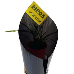 HP05 CARBON FILM SUPER BLACK 5% IR CUT 76% WITH 10 YEARS WARRANTY SUN STRIP SOLAR CONTROL AUTOMOTIVE CAR WINDOW TINT CARBON FILM