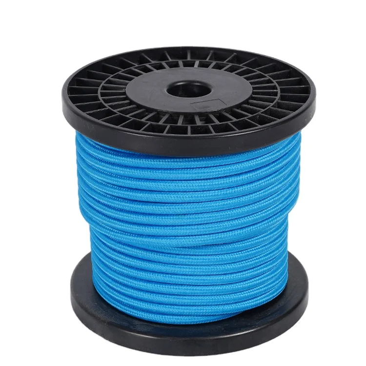 DeTong PVC Insulated Bare Copper Colorful 300V Lamps Lighting Braided Flexible Electric Wire