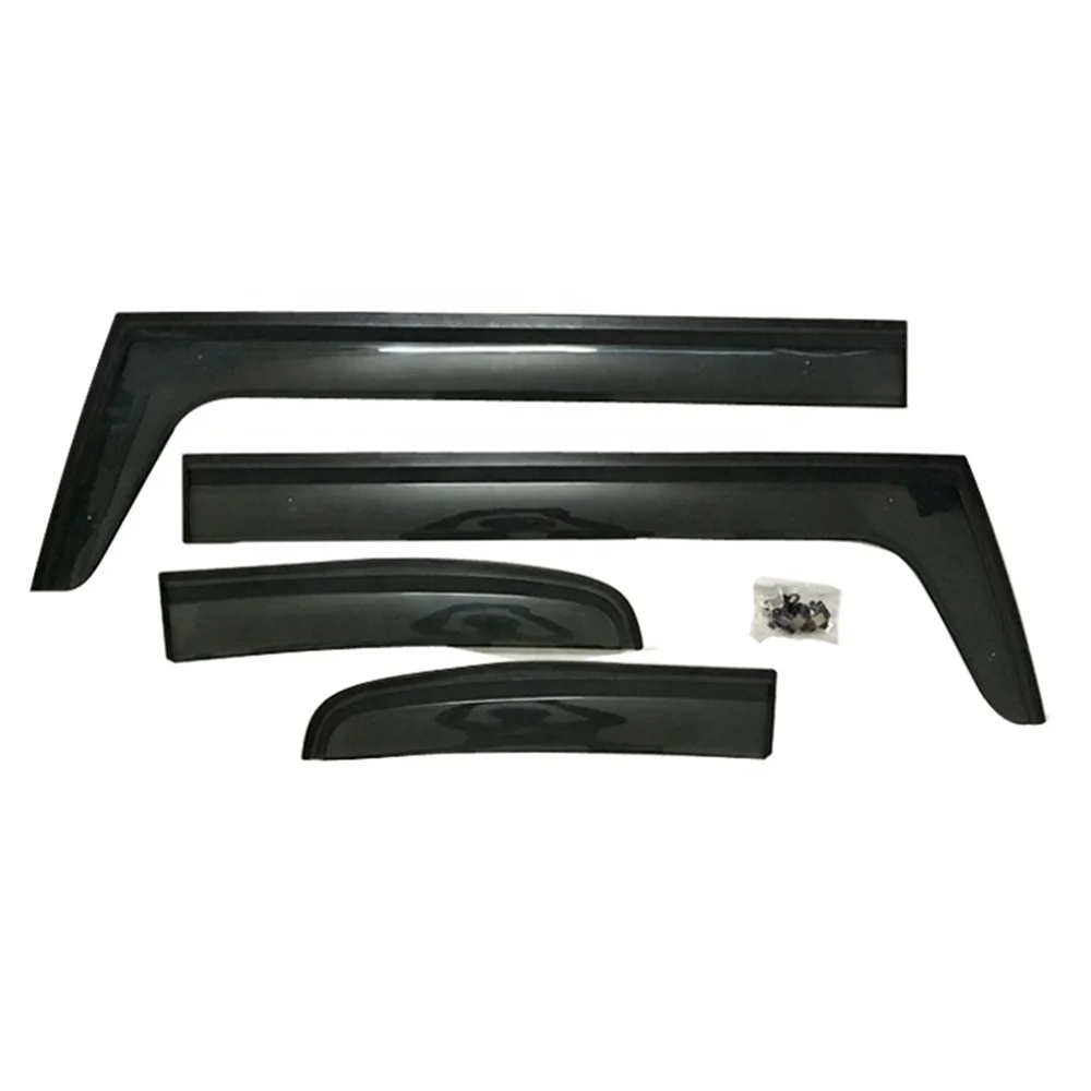 HW 4x4 Pickup Car Accessories Sun Visor Rain Guards Wind Shield  For FJ Cruiser 2007-2020