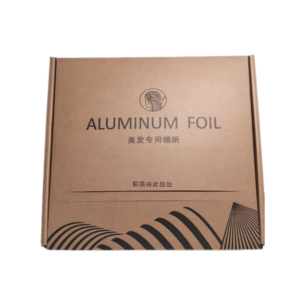 Hair Styling Products Hair Color Hairdressing Foils Pre-cut Disposable Aluminium Foil Professional Salon Paper Pop Up Hair Foil