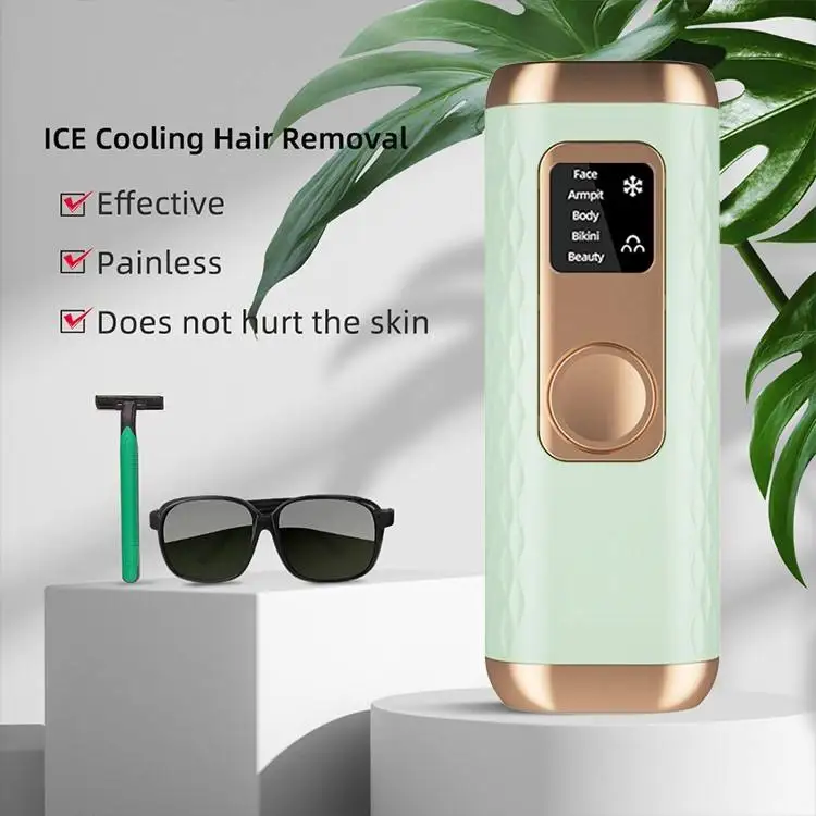 OEM Handset Portable Permanent Ice Home Use Light Depilator Painless Body Ipl Machine Laser Hair Removal Device Laser Epilator