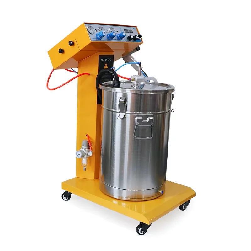 Manual Industrial Metal Electrostatic Powder Surface Coating Guns Paint Spray Gun Machine Equipment For Spraying Paint Metal