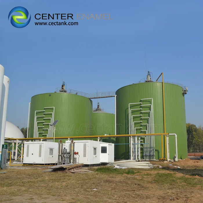 enamel bolted anaerobic reactor for biogas