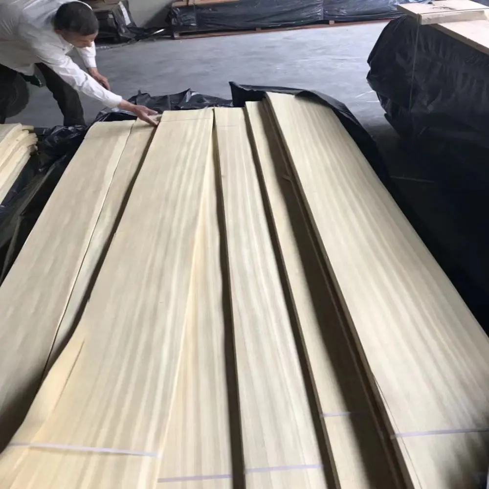 Best Quality Golden Engineered Teak Veneer Africa Teak Wood Veneer Burma Teak Veneer For Furniture
