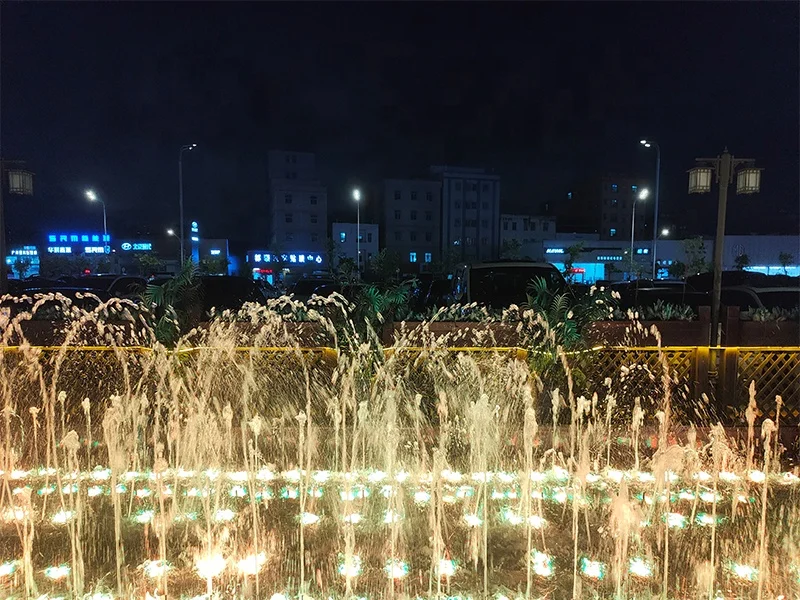 AWS Mini Wedding Decor Water Fountain Pool Programmable Music Dancing Fountain Outdoor