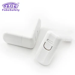 top selling products in alibaba for kids Baby Furniture Sliding Wardrobe Latches/Baby Drawer Lock Abs Drawer Locks