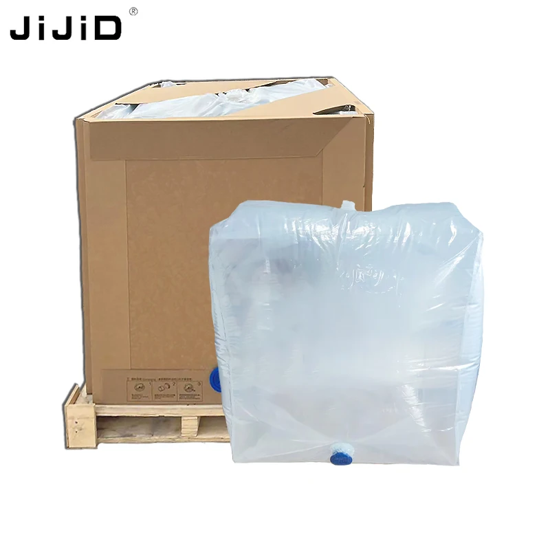 Одноразовый бумажный контейнер JiJiD Ibc 1000l для жидкости с картонным баком ibc 1000 литров