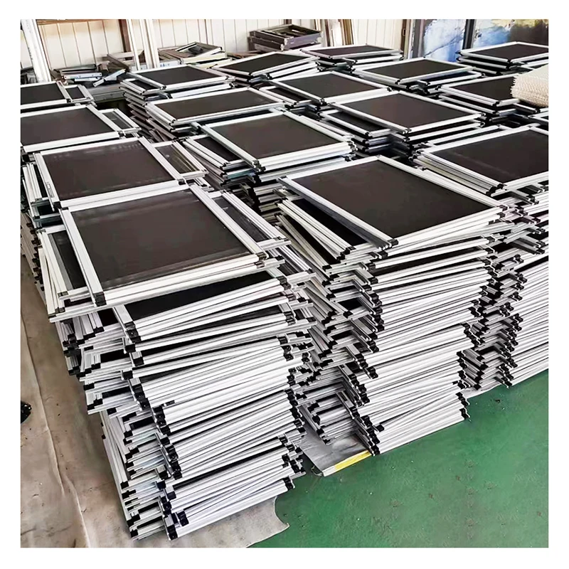 Expandable Window Screen Adjustable Replacement Window Screens with Frame Durable Replacement Screen Mesh for Window