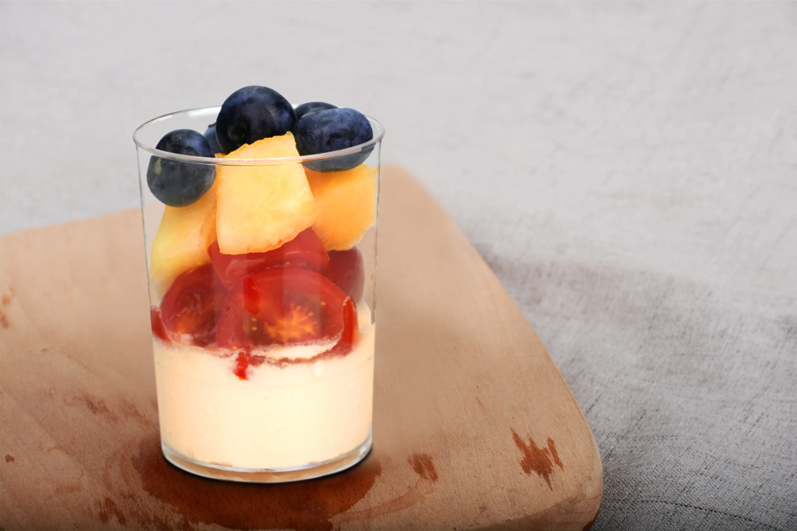 wholesale 3oz ps clear frozen jelly ice cream desserts disposable square plastic pudding cup yoghurt packaging cup with lid