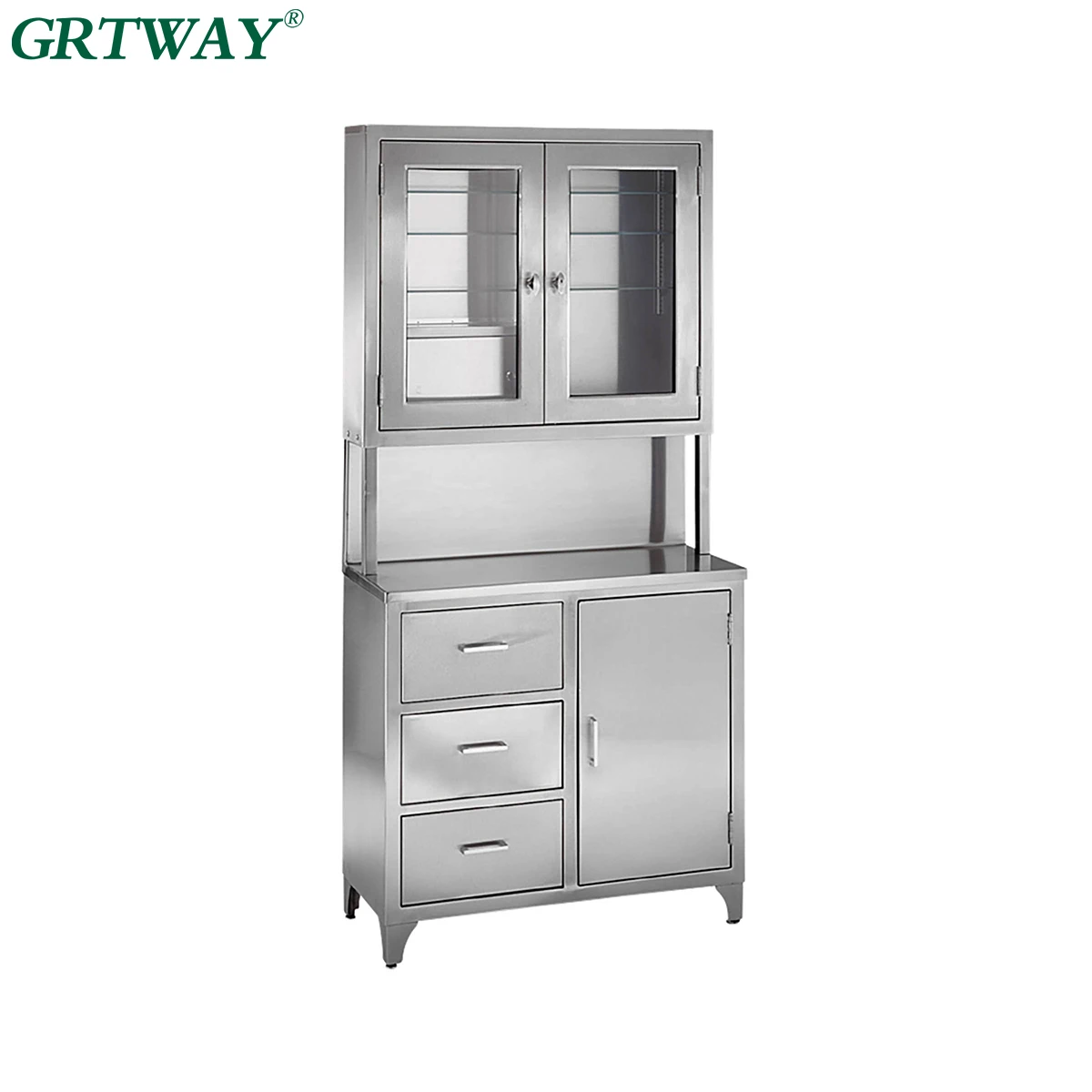 YL022 Medical Storage Cabinet Stainless Steel Customized Project Furniture Hospital Furniture