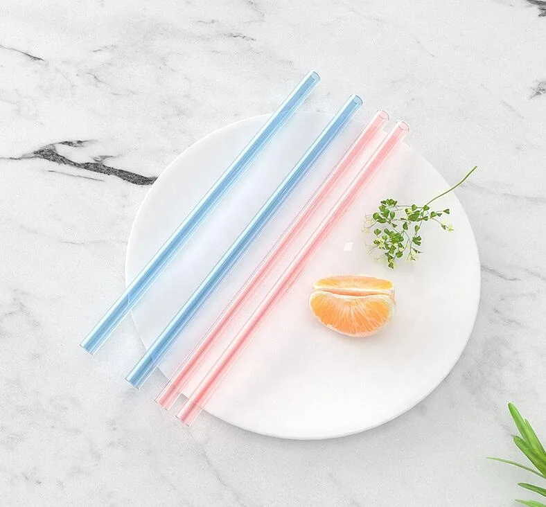 Eco-Friendly Reusable Drinking Straws Premium Food Grade Silicone Boba Straw