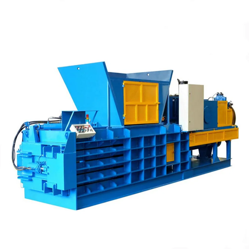 Automatic cotton baling press machine/new horizontal baler machine for waste paper