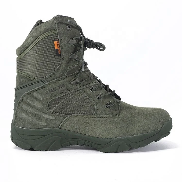 Delta Light Weight Double Men Sports Genuine Leather Tactical Boots For Mens Shoes