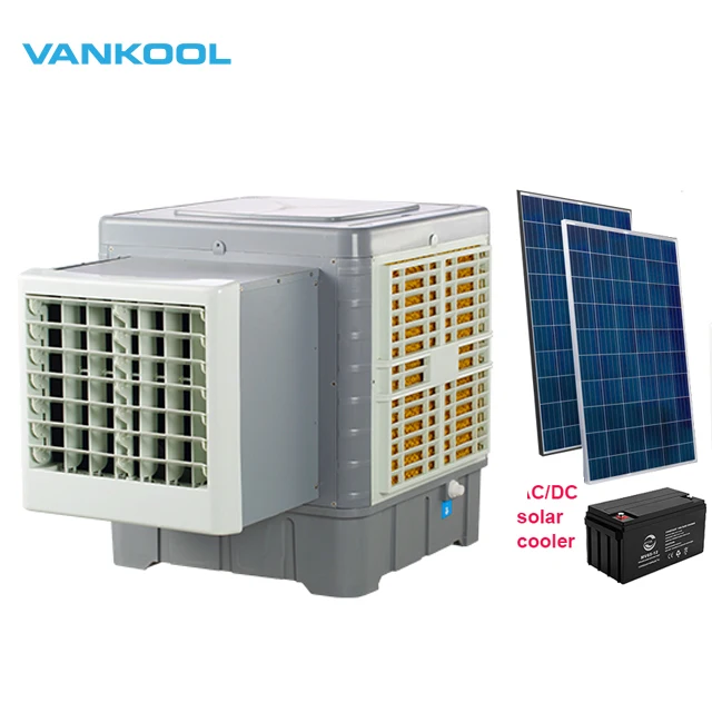 window evaporative type air conditioner ac dc 220V/12V commercial industrial water portable evaporative air cooler fan