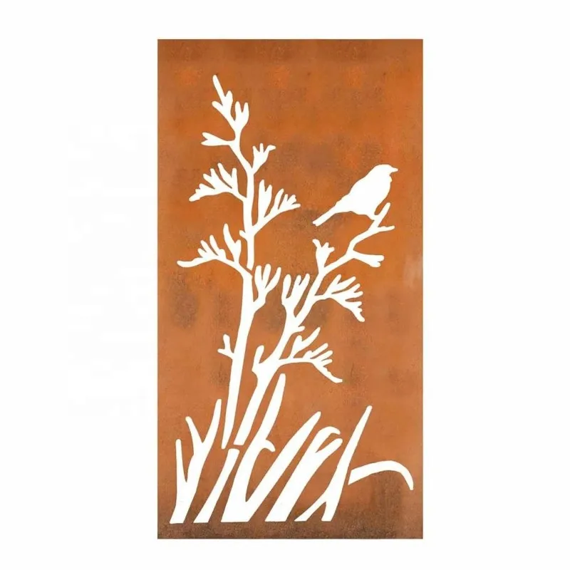 Металл, садоводство, забор, оптовая продажа, Corten 2022, современные Corten экраны и комнатные разделители