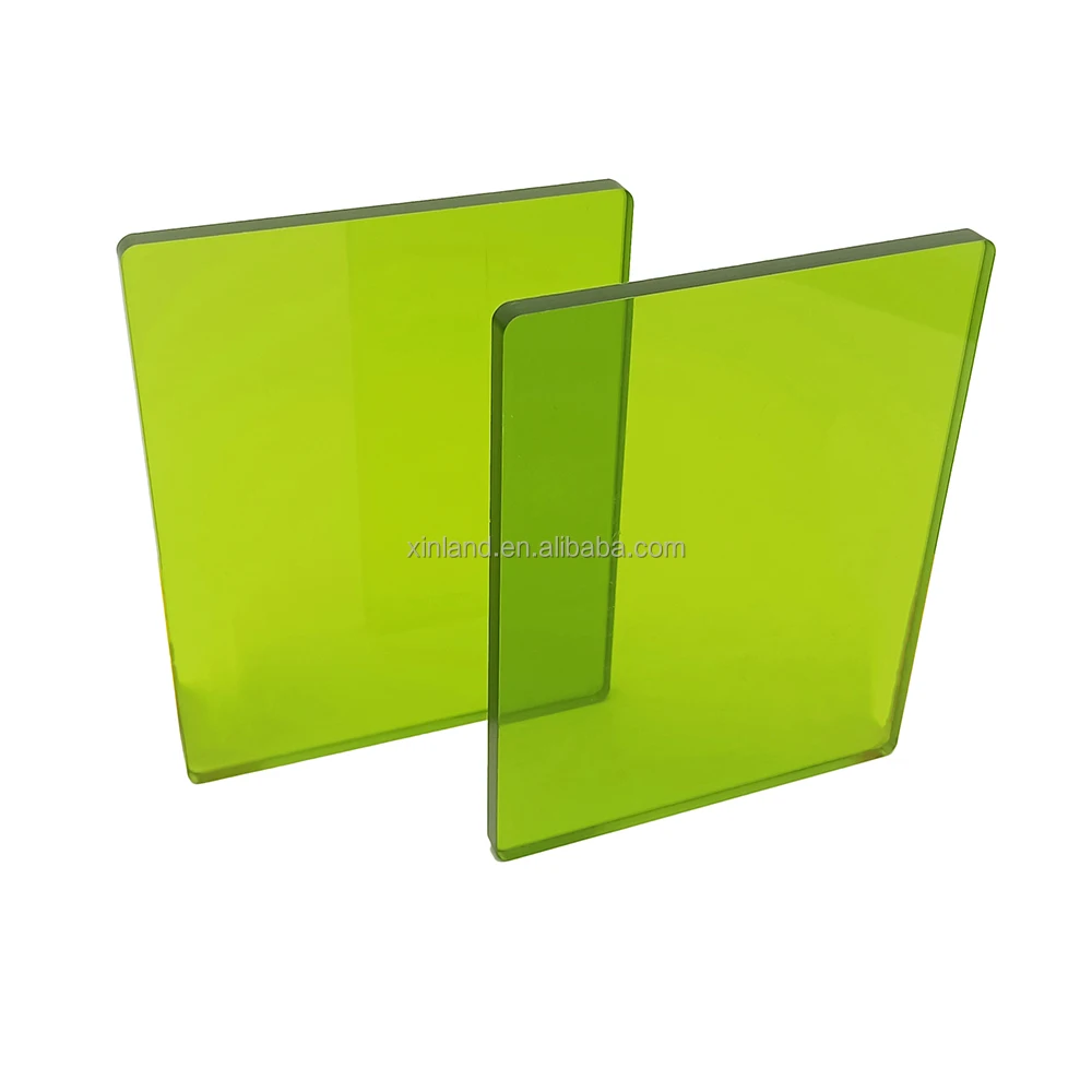 PMMA PC Laser Safety Protective Viewing Panels Size Can Customize From 190nm to 11000nm Unti Blue Red UV Laser High Transparent