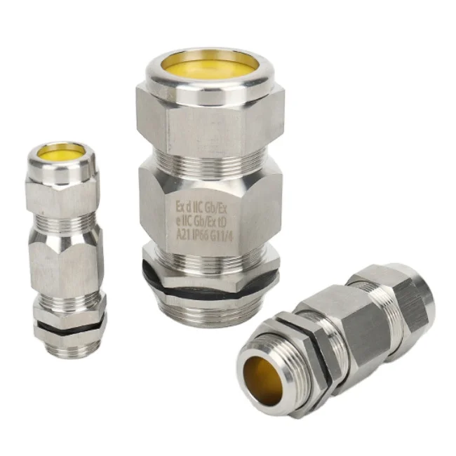 Hot selling packing seal armored cable glands Explosion-proof IP66 cable glands