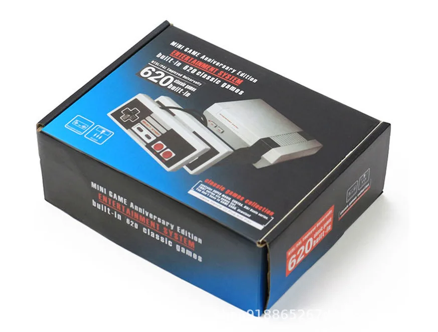  Прямая продажа с завода NESs FC встроенные 620 игр поддержка 4K игровой плеер Ретро Классическая Мини игровая