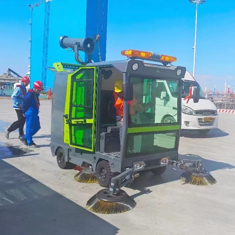 Car Mounted Pure Electric 1400mm Road Sweeping for Street Cleaning Industrial Cleaning Mining Workshop Road Property