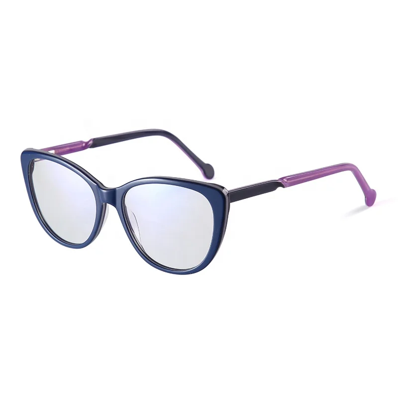 Manufacturers fashion acetate translucent glasses optical frames for women