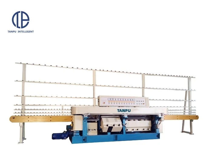 Shaft Straight Line Machine Chain Type Automatic Edge New Ce Certificate Glass Edging Machine