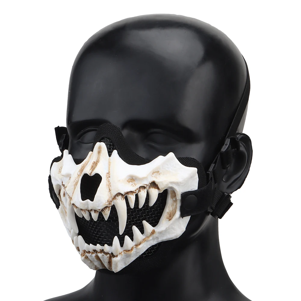 WOSPORT Party Fangs Mask Standard Version High Breath-ability Theme Mask CS Sport Mask