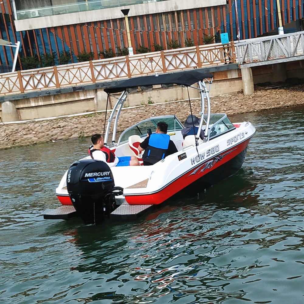 8~12 persons FRP material sport and passenger boat