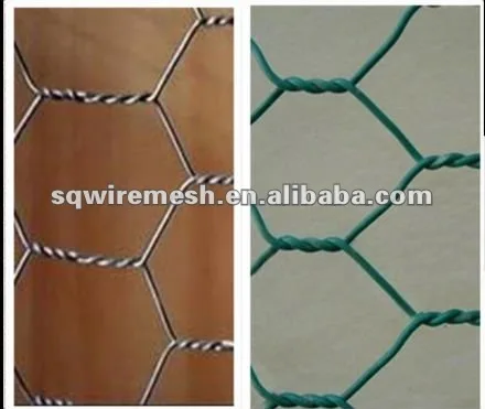 Galvanized /pvc Coated Hexagonal Wire Mesh Chicken Fence For Poultry Farm Mesh Net