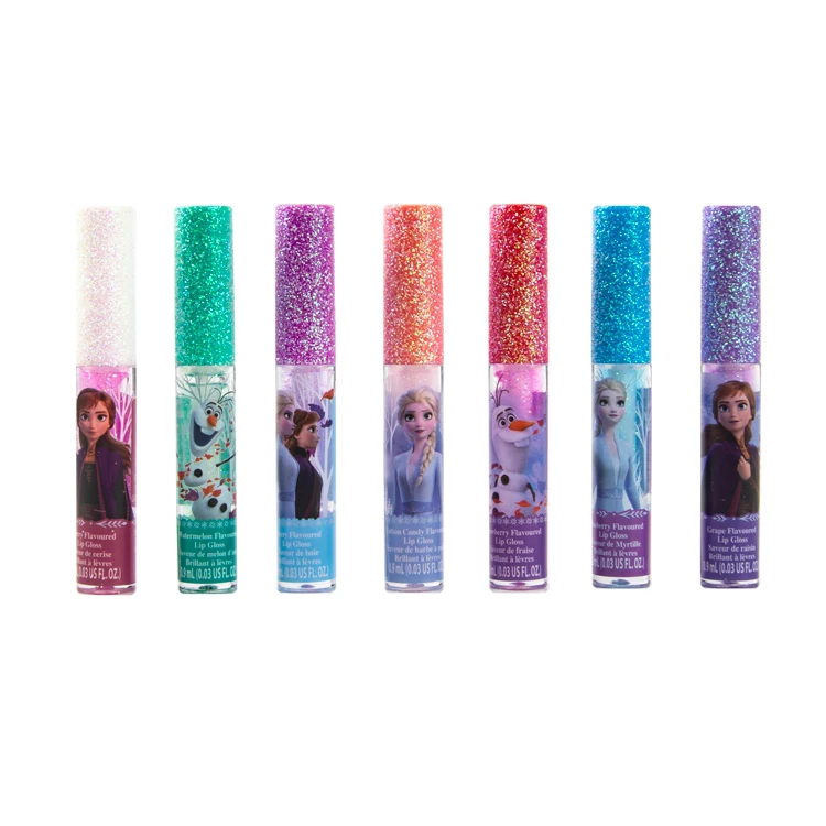 7 Piece Lip Gloss Wand Set Nourishing Long-Lasting Non Toxic Kids Lip Gloss