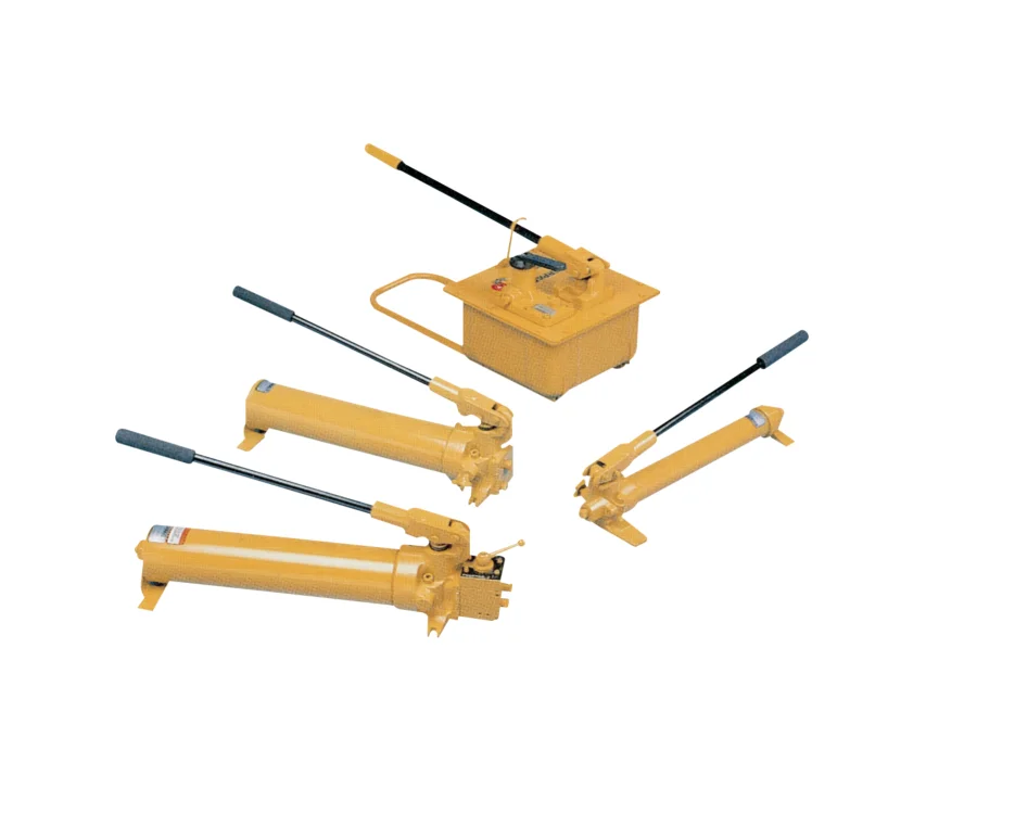 ENERPAC Similar Quality Manual Hydraulic Pump Set VP-462 For Hydraulic Tools Including Hydraulic Hoses And Pressure Gauge