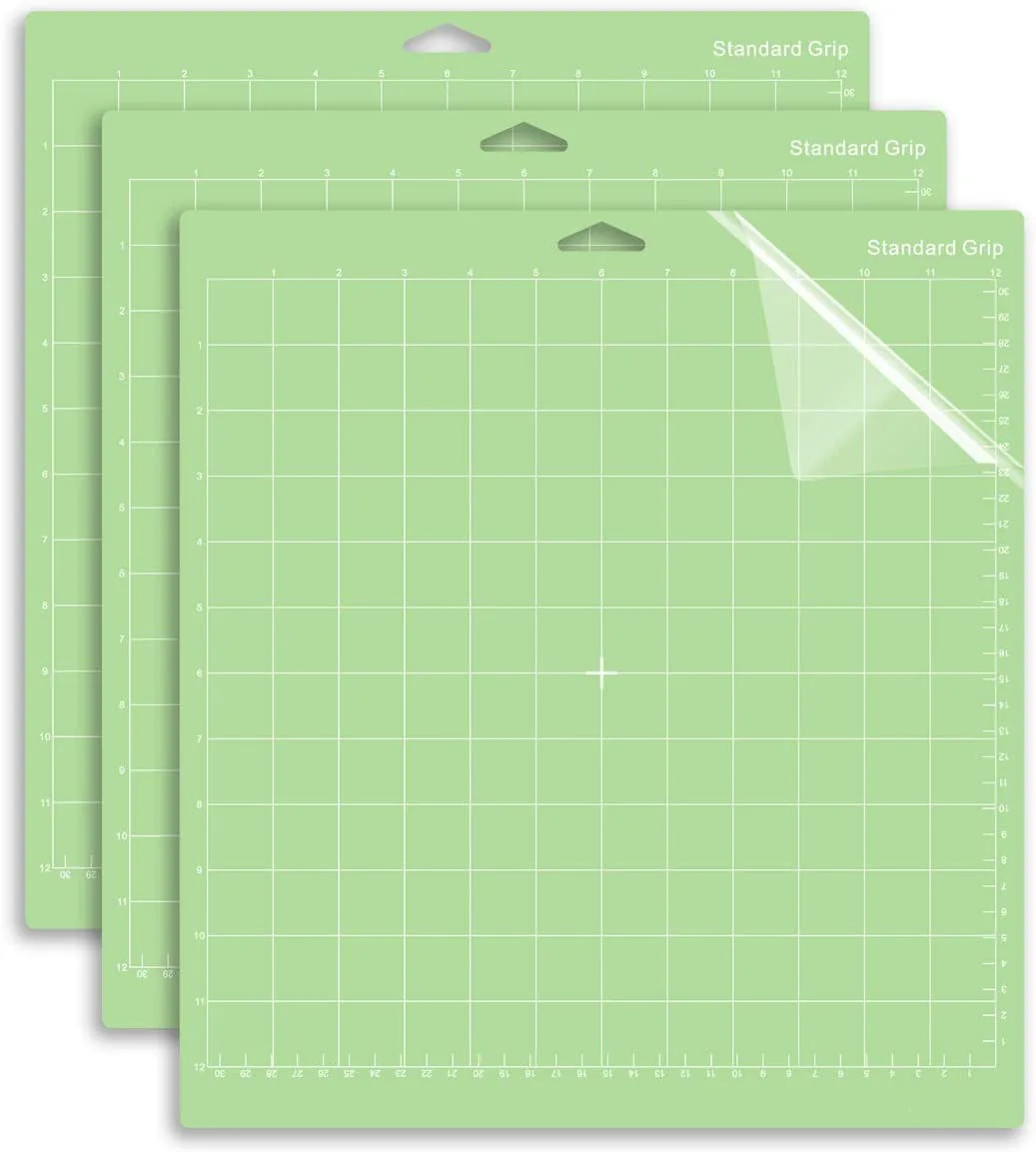 Cutting Mat for Cricut StandardGrip Adhesive Sticky Non-Slip Durable Mat for Cricut Explore One/Air/Air 2/Make