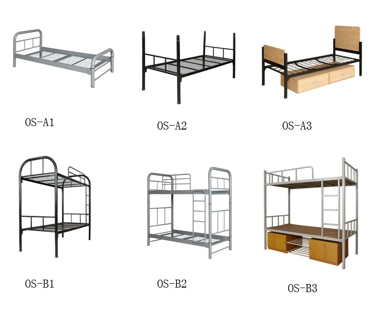 Classic beds single  furniture single iron bed metal furniture student bunk bed