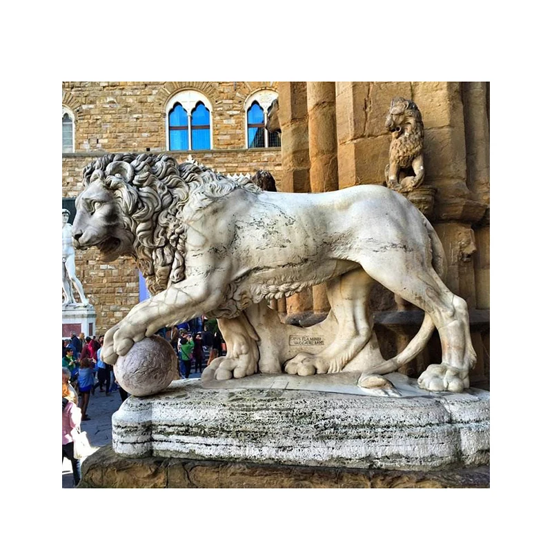 
 Оптовая продажа с фабрики, декоративные Античные Мраморные садовые статуи Львов  