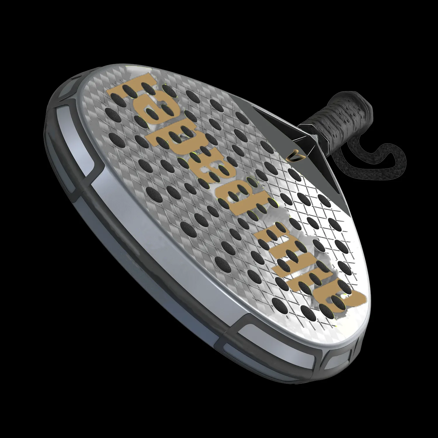 Allu custom design logo carbon fiber new design palas de raquete paddle padel racket for advanced player