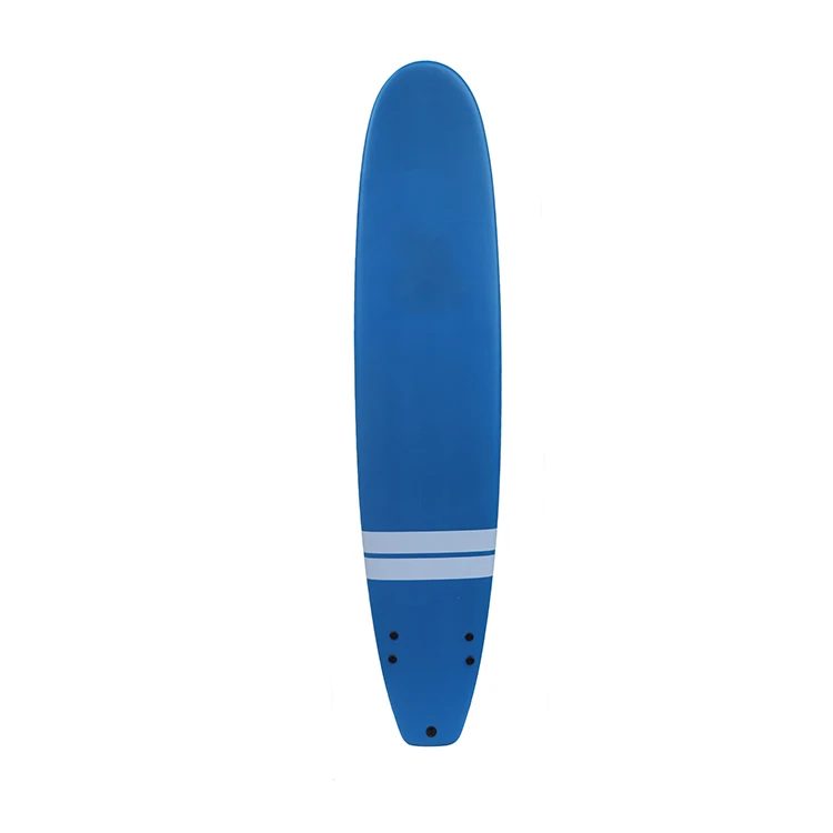 China wholesale fish blank oem eps fiberglass foam longboard soft top epoxy surfboard