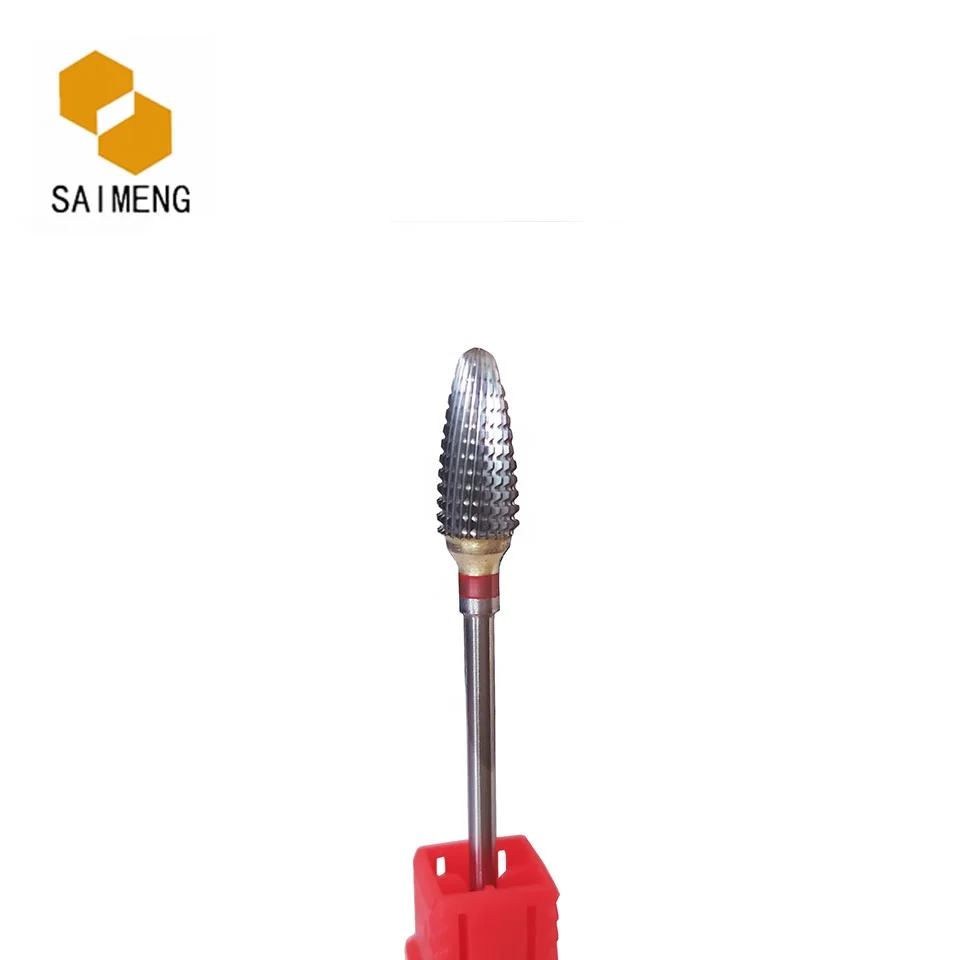 Tungsten Carbide Milling Cutter Nail Drill Bit Nail Bur