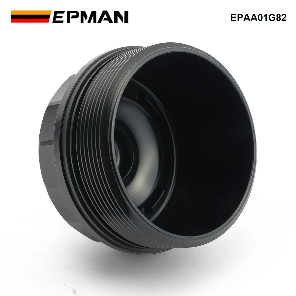 EPMAN Billet Aluminum Oil Filter Cover Cap For Ford 6.0L Diesel F250 F350 F450 F550 03-07 Oil Filter EPAA01G82