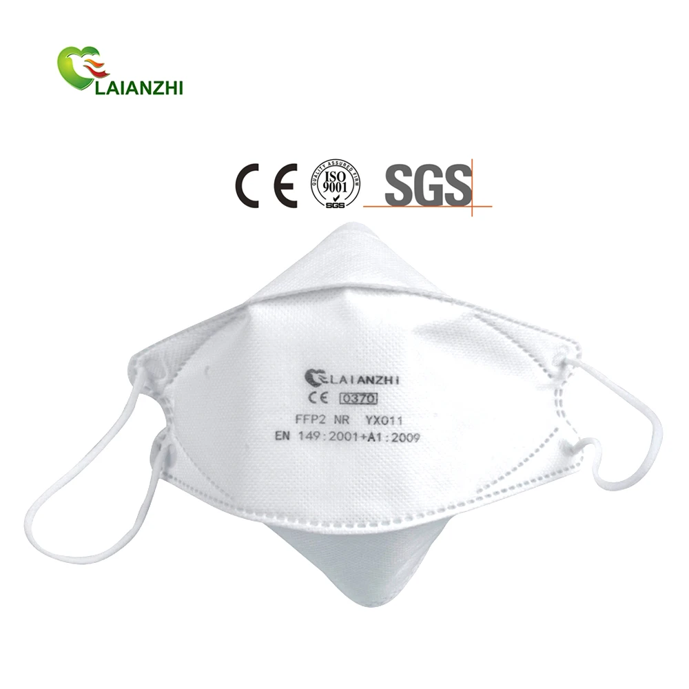  White List High Quality Low Price Fish Shaped FFP2 YX011 4 Layers Particulate Respirators with CE