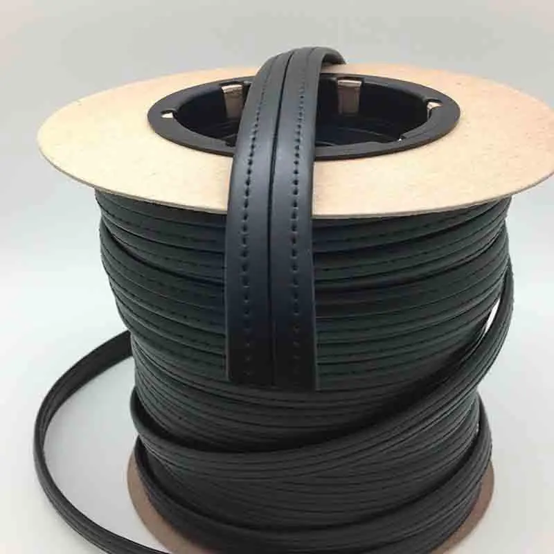 Classic Black Vinyl Marine Outdoor Auto Fabric Boat Upholstery Gimp