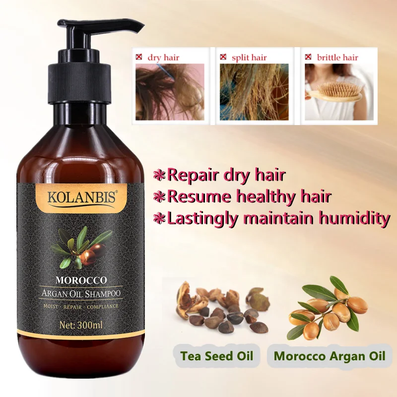Bulk Price Argan Oil Shea Butter Hair Shampoo And Conditioner Hair Tail Scalp Moisturizing