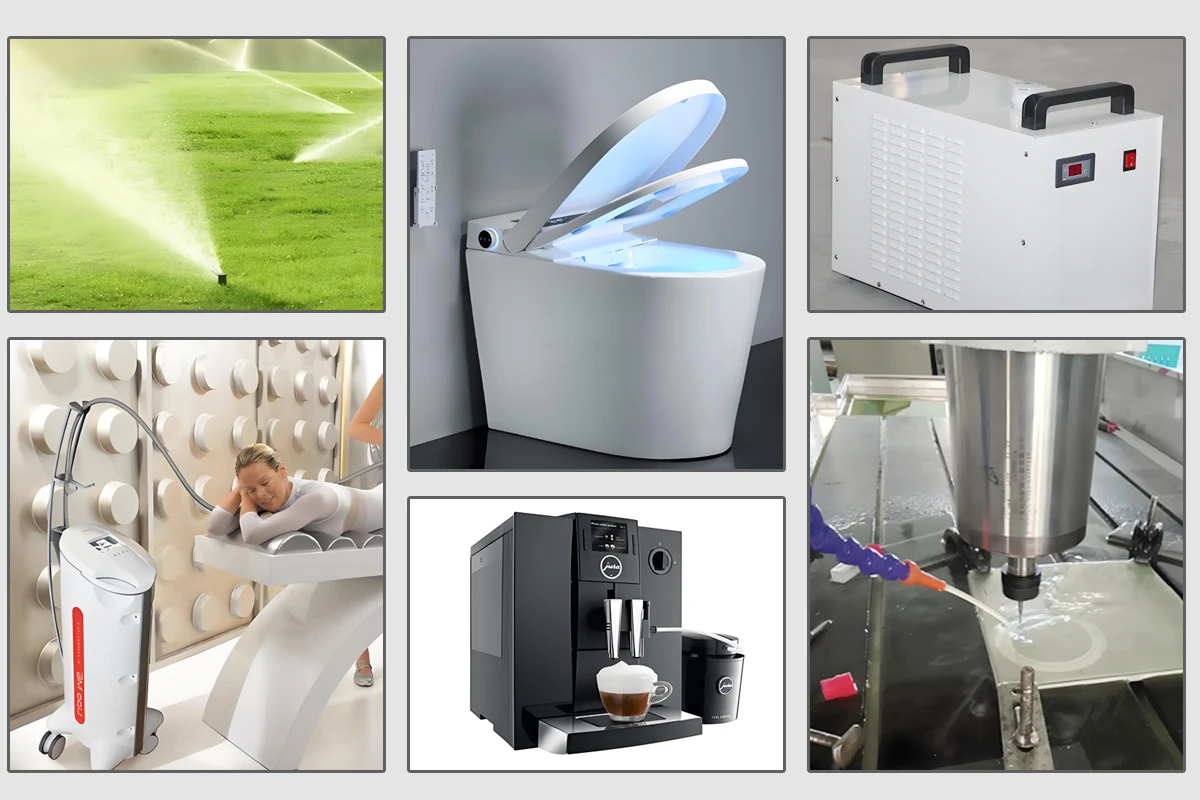 DC 6V 12V Water Pump For Household Appliance Soilless Culture Garden Irrigation Computer Water Cooling Solar Fountain