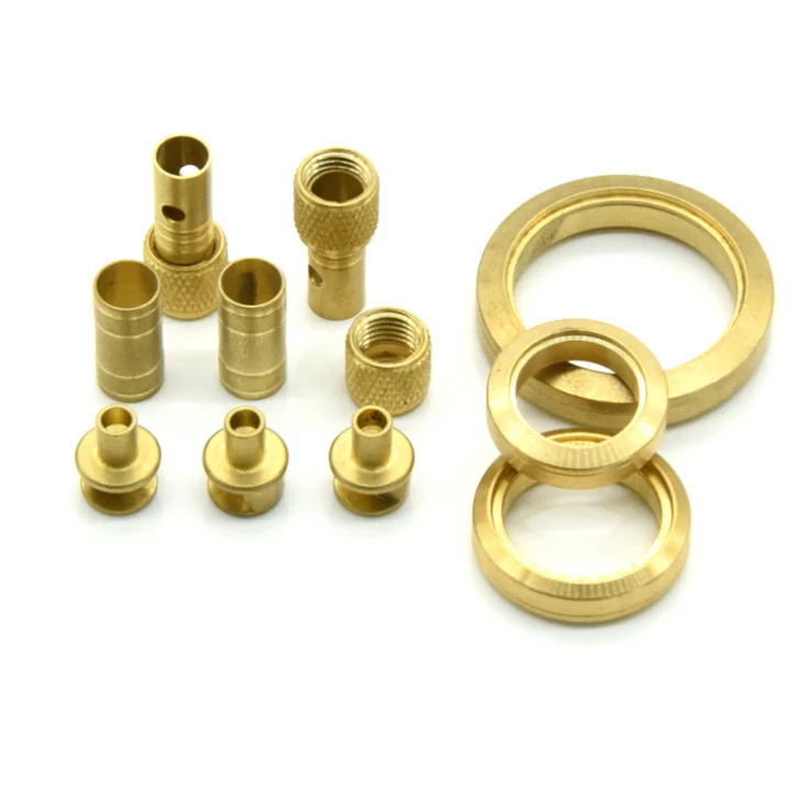 High precision brass contact plate Brass CNC turning parts milling parts