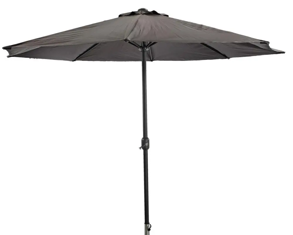 Market umbrella sun AGGER 300cm dark gray