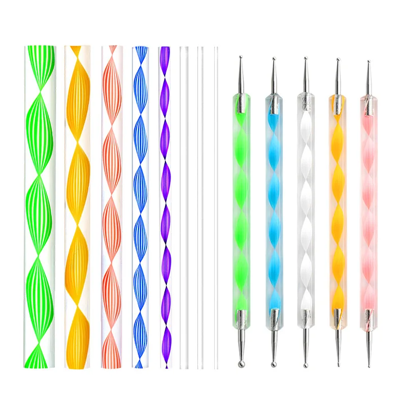 Handwork Crafts Rock Painting Carving Acrylic Pottery Nail Stamp Dotting Rod