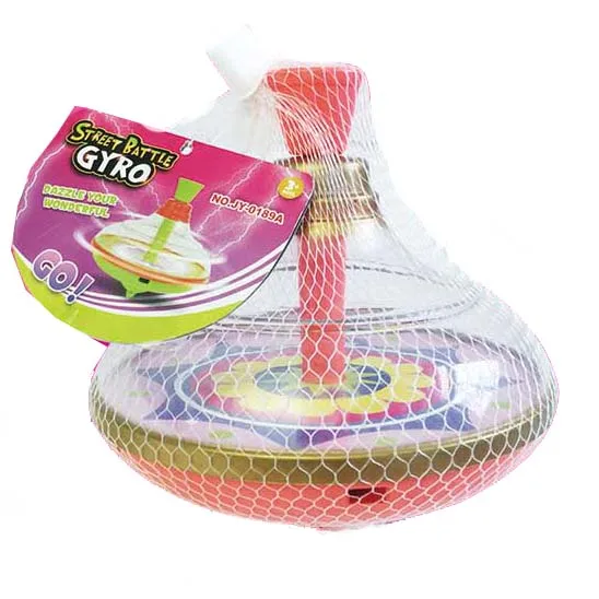 muslim toy Led Spinning Tops music Hand Spinner Gyro  Peg Top Toy for children