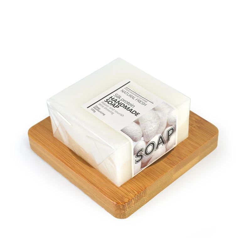 Private Label Natural Silk Protein Soap Bar Olive Oil Body Whitening Exfoliating Collagen Bath Toilet Face Acne Soap