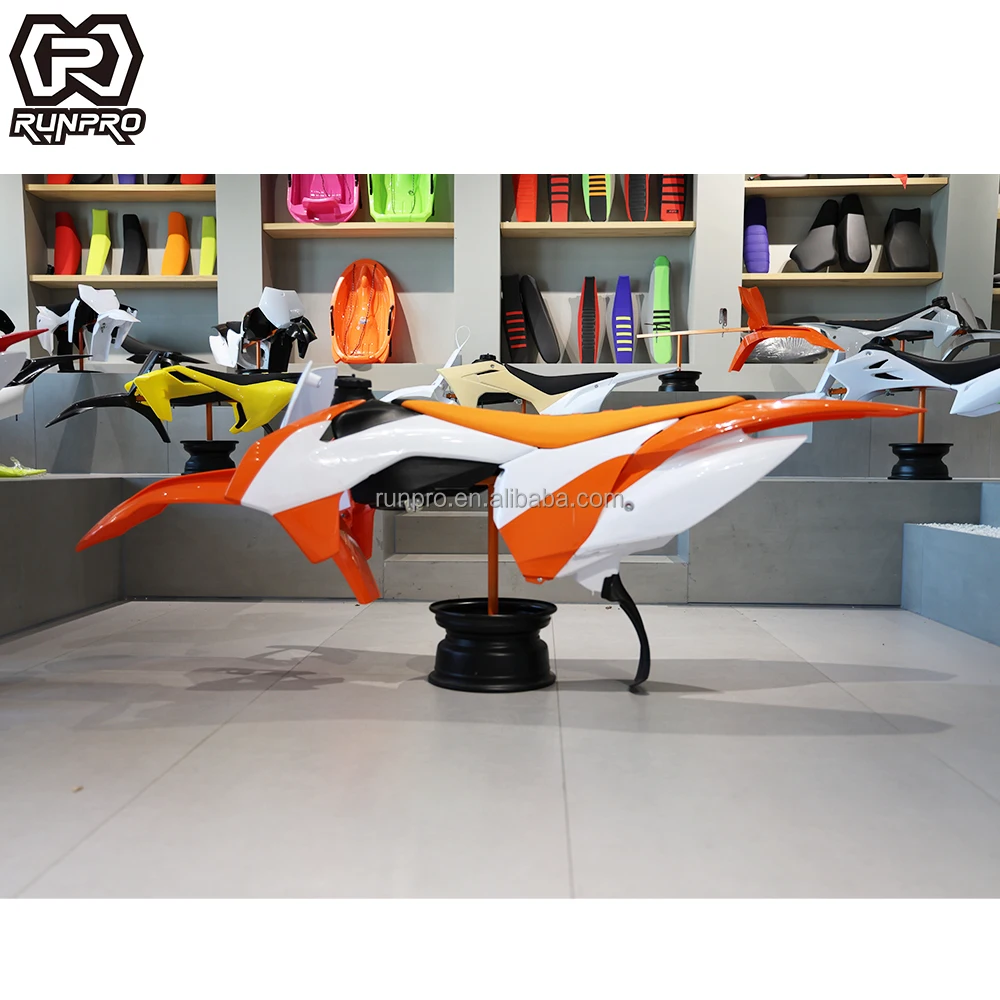 Cheap Motorcycle Dirt Bike Complete Body Fairing Cover Set Plastic Kit EXC EXCF SX SXF XC XCF XCW 125 250 350 450 For KTM 16-18