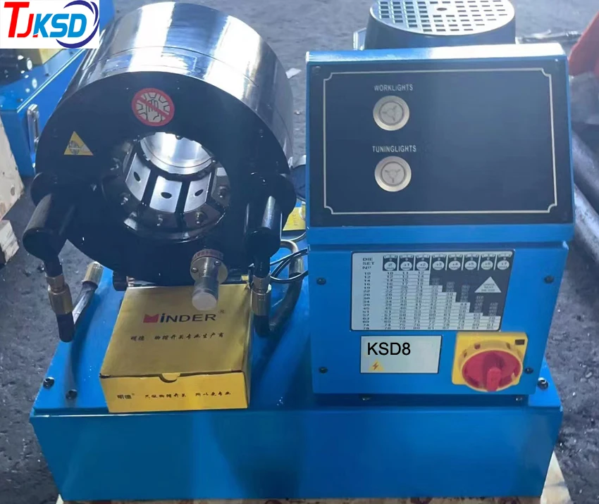 Hot sale low price 2' brake pipe hydraulic pressing tool crimper garden hose crimping machine