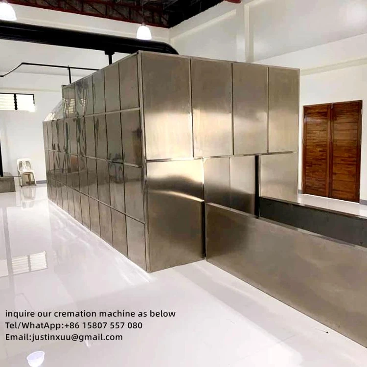 
CE UL-Listed Containerized Krematorium Machine No Smoke for Poland Contigency Cremator Free Installation 