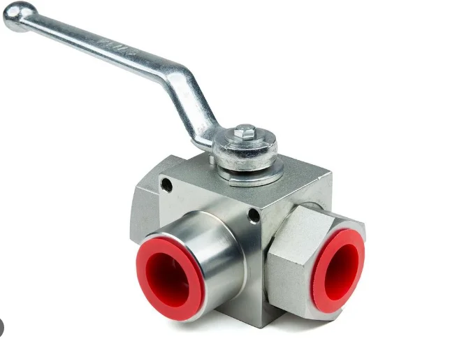 High quality carbon steel stainless steel HKB 2 WAY 3WAY ball valve for agricultural machinery
